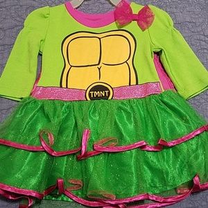 Ninja Turtle toddler dress/costume